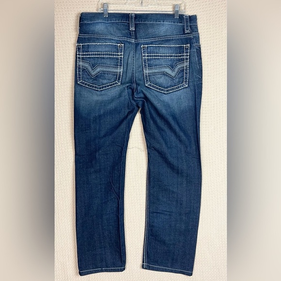 Inc International Concepts Berlin Slim Straight Jeans Size 38X32 - Picture 1 of 12